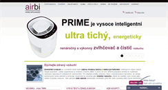 Desktop Screenshot of airbi.cz